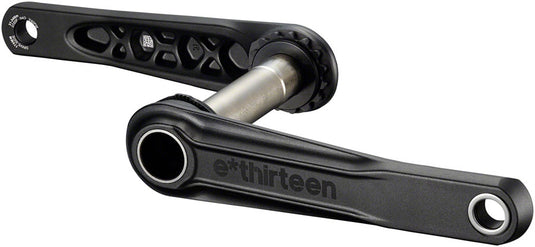 e*thirteen Helix Core Crankset - 175mm, 73mm, 24mm Spindle with e*thirteen P3 Connect Interface, Black