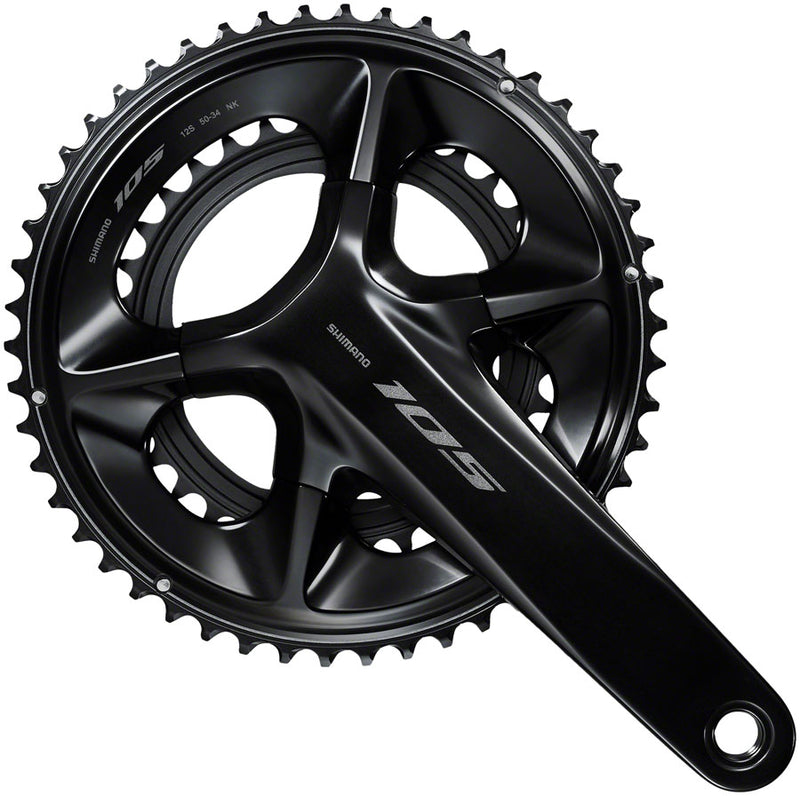 Load image into Gallery viewer, Shimano-105-FC-R7100-Crankset-160-mm-Double-12-Speed-CKST2279-Bicycle-Crankset
