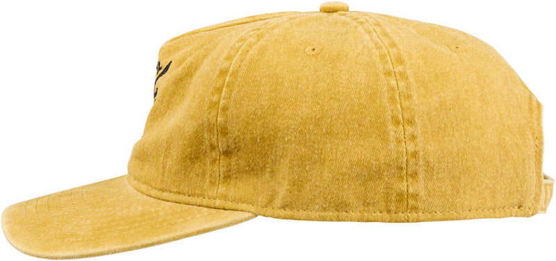 Load image into Gallery viewer, Surly Skullet Strap Back Hat - Mustard, One Size
