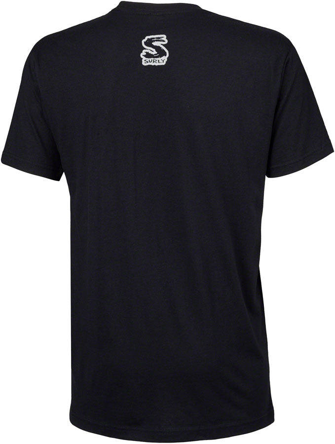 Load image into Gallery viewer, Surly Famous Last Words Short Sleeve T-Shirt - Unisex, Black, Large

