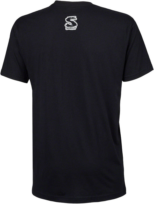 Surly Famous Last Words Short Sleeve T-Shirt - Unisex, Black, Large