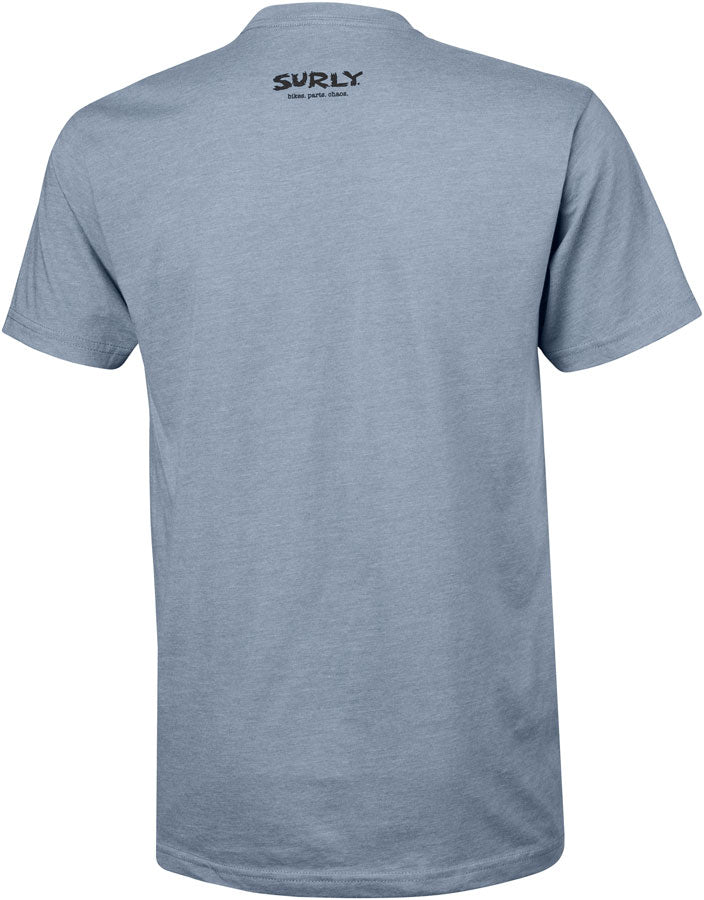 Load image into Gallery viewer, Surly Skullet Short Sleeve T-Shirt - Unisex, Slate Blue, Medium
