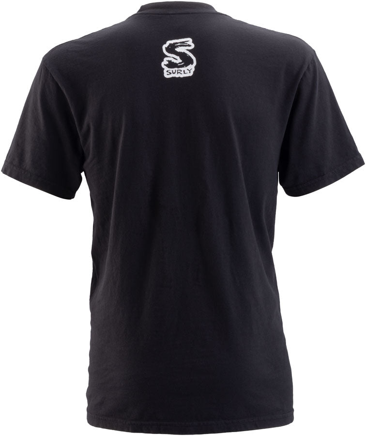 Load image into Gallery viewer, Surly Scratchy Logo Short Sleeve T-Shirt - Unisex, Black, Medium
