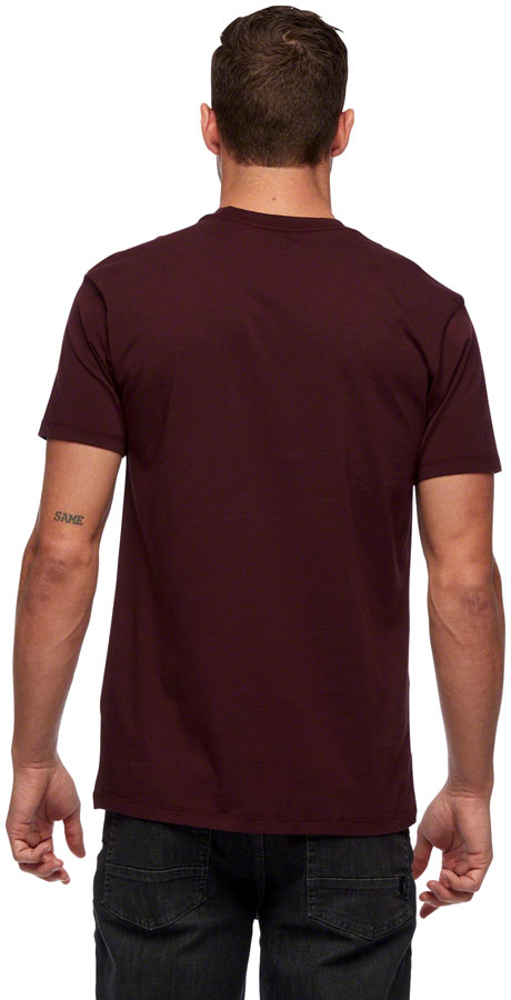 Black Diamond Chalked Up Tee - Port Men's Small Ultimate Fit And Mobility