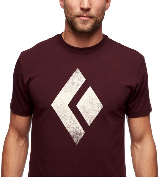 Black Diamond Chalked Up Tee - Port Men's Small Ultimate Fit And Mobility