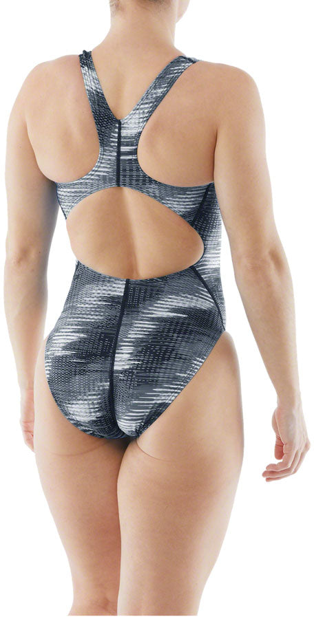 Load image into Gallery viewer, TYR Women&#39;s Surge Maxfit Swim Suit - Titanium, Size 32
