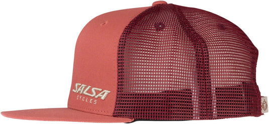 Salsa Block Hat - Red Clay, Burgundy, Adjustable