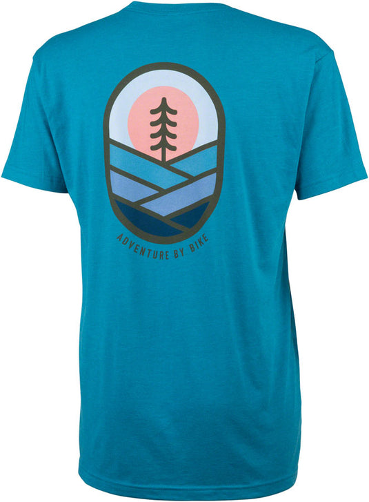 Salsa Lone Pine Men's T-Shirt - Teal, Medium