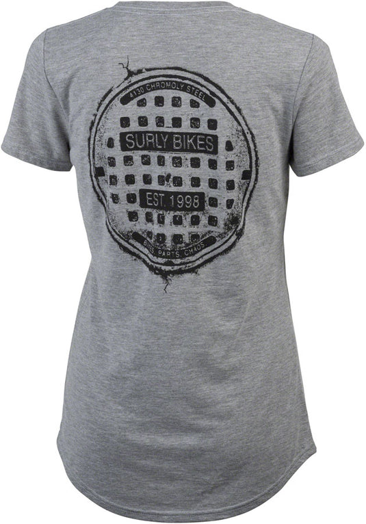 Surly The Ultimate Frisbee Women's T-Shirt - Gray, Medium