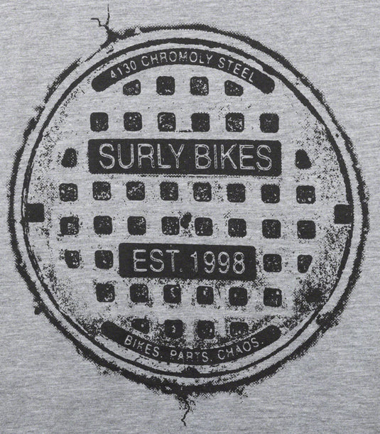 Surly The Ultimate Frisbee Women's T-Shirt - Gray, Medium