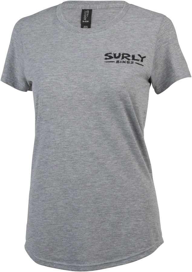 Load image into Gallery viewer, Surly-Women's-The-Ultimate-Frisbee-T-Shirt-Casual-Shirt-X-Large-TSRT3322
