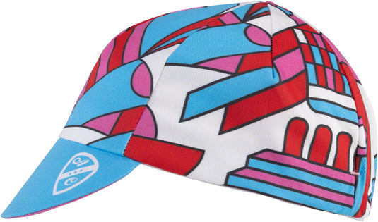 All-City Parthenon Party Cycling Cap - Pink, Red, Blue, Black, One Size