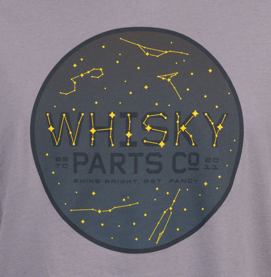 Whisky Stargazer T-Shirt - Storm, Unisex, Small