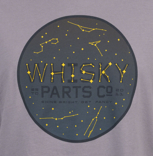 Whisky Stargazer T-Shirt - Storm, Unisex, X-Large