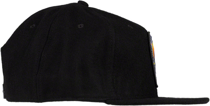 Load image into Gallery viewer, 45NRTH Winter Wonder Wool Snapback Hat - Black, Adjustable
