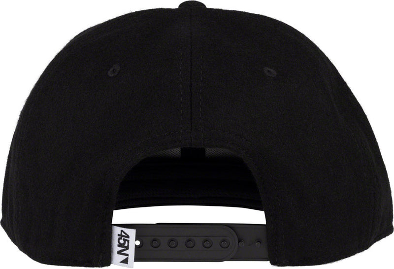 Load image into Gallery viewer, 45NRTH Winter Wonder Wool Snapback Hat - Black, Adjustable
