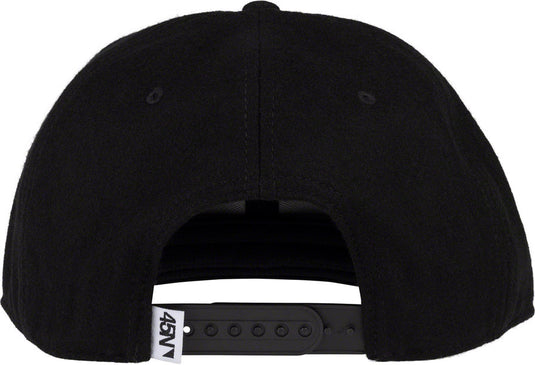 45NRTH Winter Wonder Wool Snapback Hat - Black, Adjustable