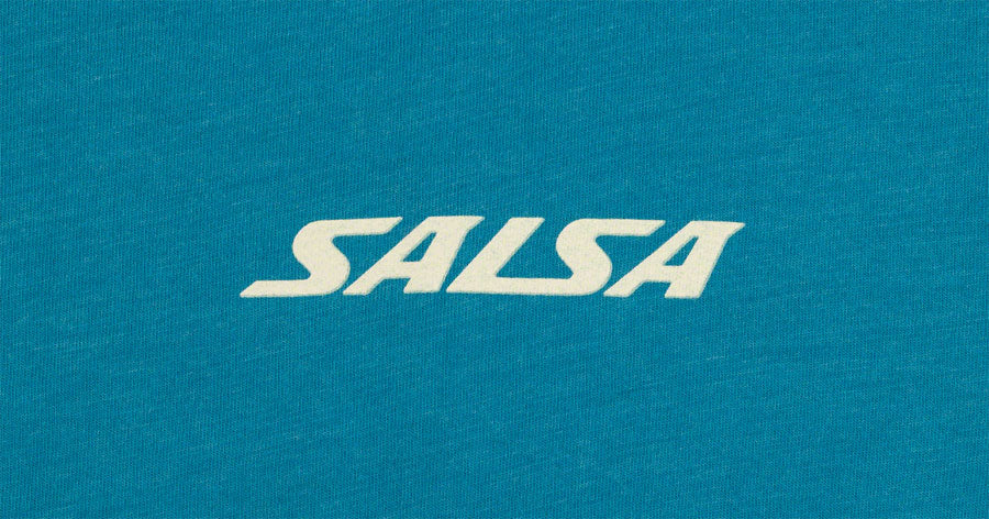 Salsa Men's Campout T-Shirt - Medium, Teal