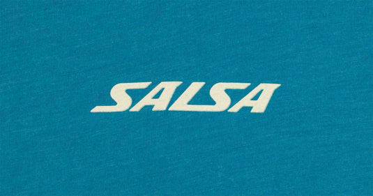 Salsa Men's Campout T-Shirt - Large, Teal