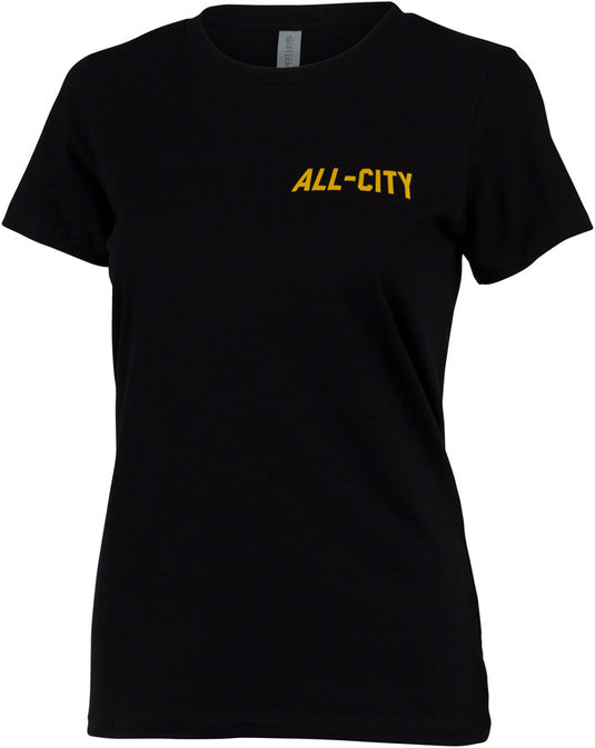 All-City-Club-Tropic-T-Shirt-Women's-Casual-Shirt-X-Large-TSRT3481