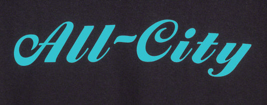 All City Women's Logowear T-Shirt - Black, Teal, X-Large