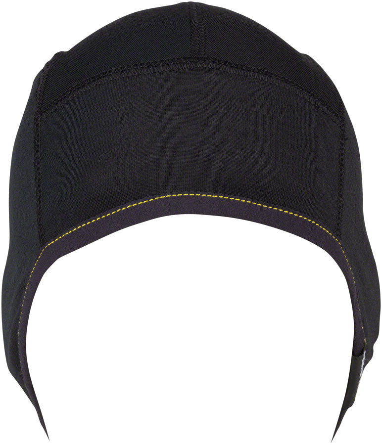 Load image into Gallery viewer, 45NRTH 2023 Stavanger Lightweight Wool Cycling Cap - Black, Small/Medium
