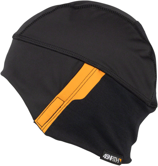 45NRTH 2023 Stovepipe Wind Resistant Cycling Cap - Black, Small/Medium