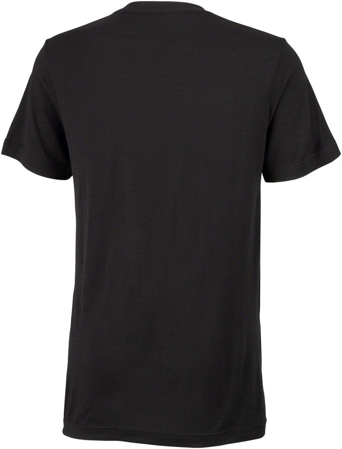 Load image into Gallery viewer, Surly Merino Pocket T-Shirt: Black 2XL
