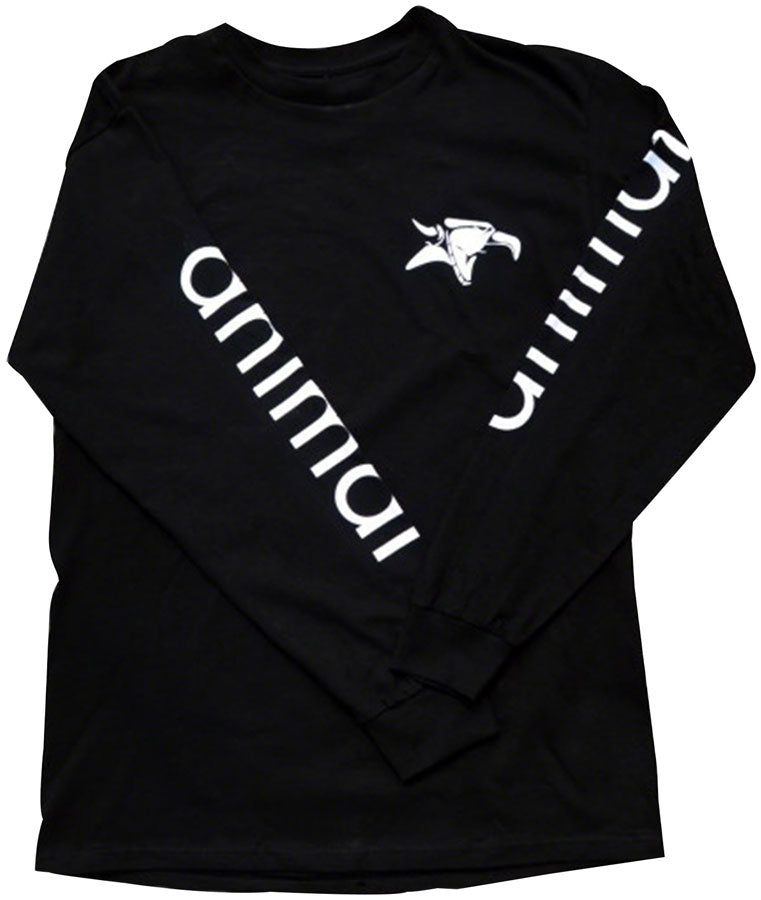 Animal Griffin Long Sleeve T-Shirt: Black, XL