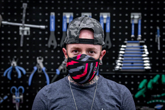 Muc-Off Reusable Face Mask - Bolt, Large UV and Water Resistant