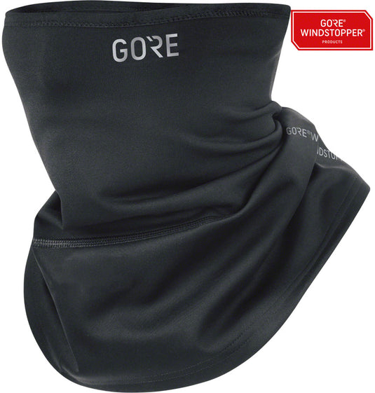GORE M WINDSTOPPER Neck and Face Warmer - Black, One Size