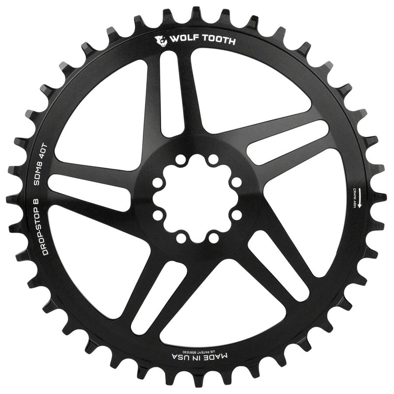 Load image into Gallery viewer, Wolf-Tooth-Chainring-42t-8-Bolt-DM-6mm-Offset-DMCN0404-Direct-Mount-MTB-Chainrings
