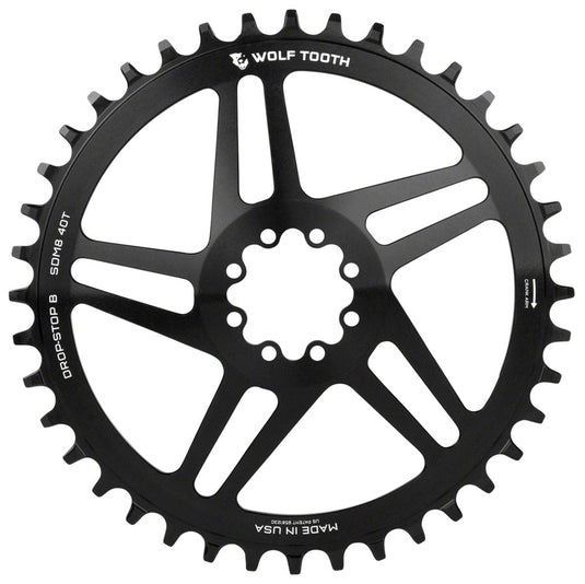 Wolf-Tooth-Chainring-40t-SRAM-Direct-Mount-8-Bolt-DM-6mm-Offset-CR0198-Direct-Mount-MTB-Chainrings