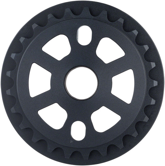 Cult Dak Guard Sprocket 25 Teeth Black Two Holes for Rotation Dakota Roche