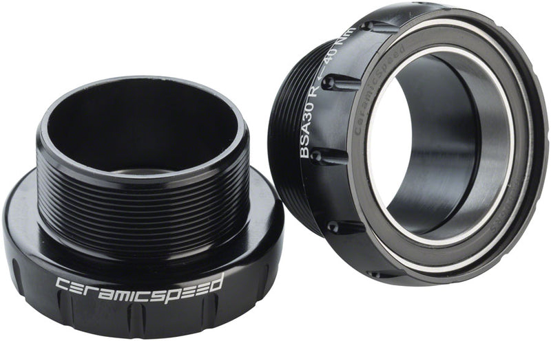 Load image into Gallery viewer, CeramicSpeed Hardened Bearing Races BSA 68/73mm Bottom Bracket for 30mm Spindles
