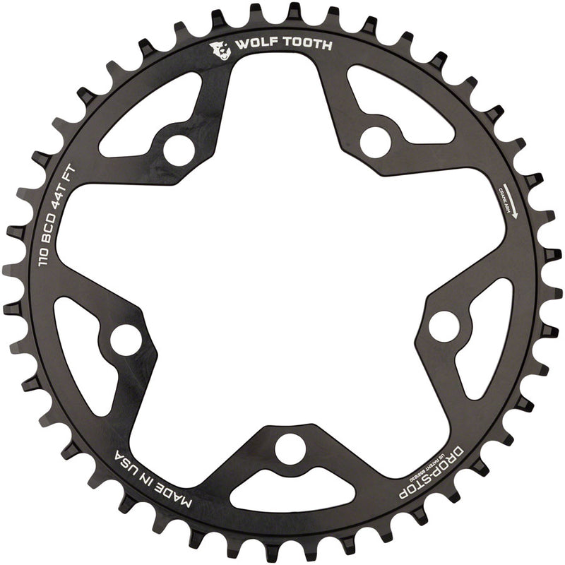 Load image into Gallery viewer, Wolf Tooth Chainring 42t 110 BCD 5-Bolt 10/11/12-Speed Alloy Cyclocross &amp; Road
