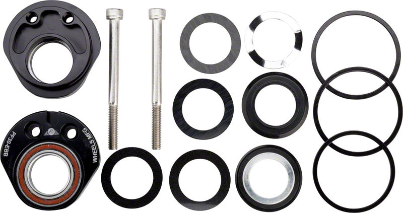 Load image into Gallery viewer, Wheels Manufacturing Shimano HT II 24mm Spindles PF30 Eccentric Bottom Bracket
