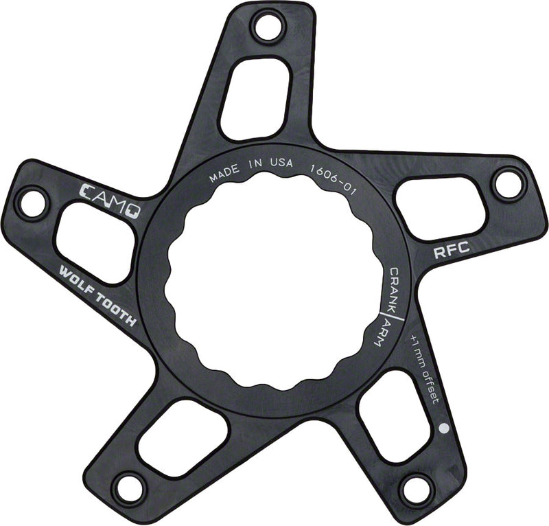 Load image into Gallery viewer, Wolf Tooth CAMO CINCH Reverse Dish Spider P3 for 58mm Chainline +4mm Offset
