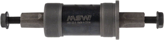 MSW ST100 Square Taper JIS BSA (English) Bottom Bracket 68x122.5mm Spindle Crank