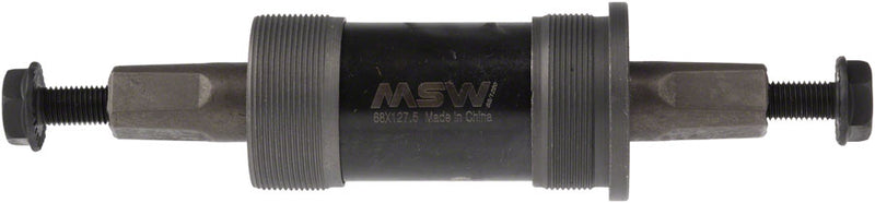Load image into Gallery viewer, MSW ST100 Square Taper JIS BSA (English) Bottom Bracket 68x127.5mm Spindle Crank
