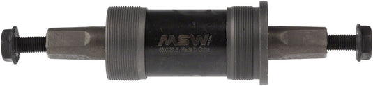 MSW ST100 Square Taper JIS BSA (English) Bottom Bracket 68x127.5mm Spindle Crank