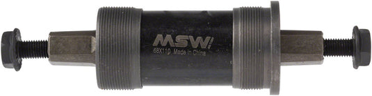 MSW ST100 Square Taper JIS BSA (English) Bottom Bracket 68x110mm Spindle Cranks