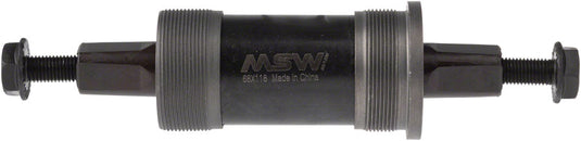 MSW ST100 Square Taper JIS BSA (English) Bottom Bracket 68x118mm Spindle Cranks