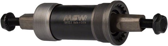 MSW ST100 Square Taper JIS BSA (English) Bottom Bracket 73x122.5mm Spindle Crank