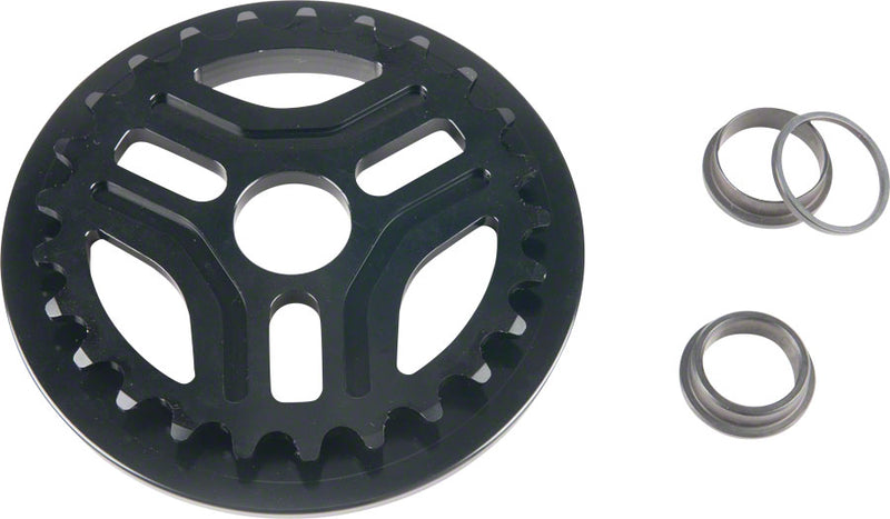Load image into Gallery viewer, Eclat Vent Guard Bolt Drive Sprocket 25T 24mm/22mm/19mm Black
