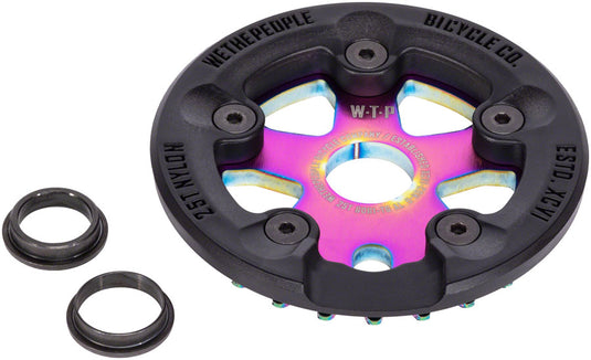We The People Paragon Sprocket and Guard Combo - 25t, Oil Slick