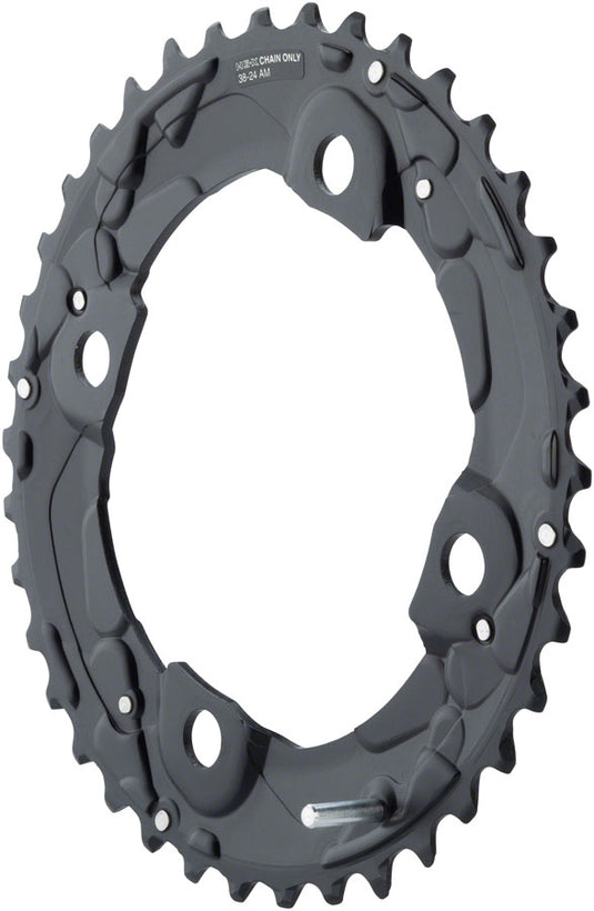Shimano Deore 24t & 38t Chainrings Bundle 10-Speed, 104/64 BCD Aluminum Compatible Upgrades