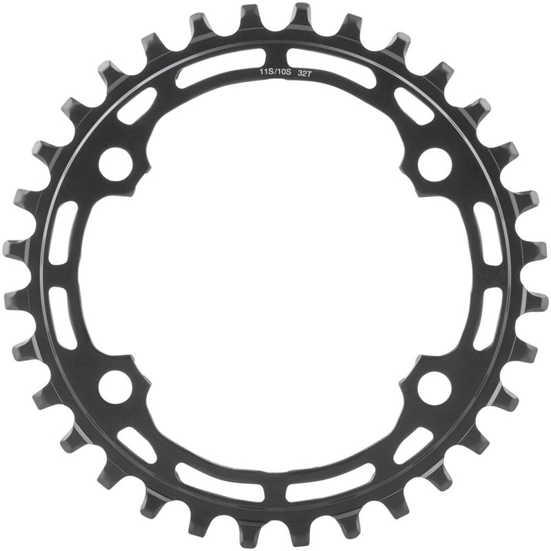 Load image into Gallery viewer, Shimano Deore M5100-1 Chainring - 30t, 10/11-Speed, Asymmetric 96 BCD, Black
