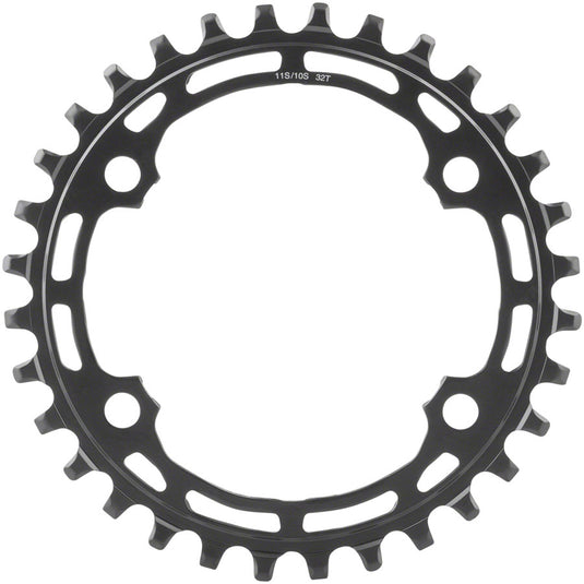 Shimano Deore M5100-1 Chainring - 30t, 10/11-Speed, Asymmetric 96 BCD, Black