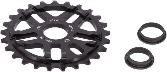 Eclat Abyss Sprocket - 25t, Black